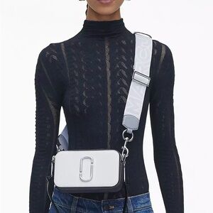 Stylish White Crossbody Bag